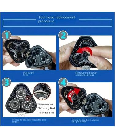 T te De Rasoir De Rechange Compatible Avec Philips PT730 PT735 PT860 PT866 AT891 AT890 AT926 S3120 S3310 S3510 S3520 - Buy Online on GoSupps.com