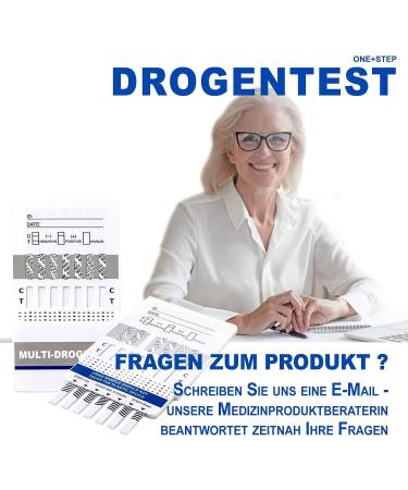 5 x One+Step Multi Drug Test - Accurate Detection of 6 Drug Types | Fast International Shipping - Buy Online on GoSupps.com