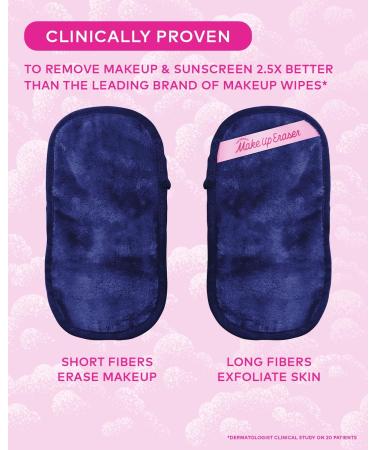 Original MakeUp Eraser Mini PRO 3pk - Erase Makeup with Water | Waterproof Mascara Eyeliner & More | Nutcracker 3ct - Shop Now - Buy Online on GoSupps.com