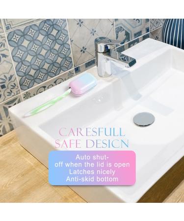 Taishan UV Sanitizer Toothbrush Case - Rechargeable Portable Mini Holder for All Electric & Manual Brushes - Safety Feature for Home & Travel - Buy Online on GoSupps.com