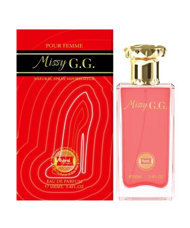 Hybrid & Company Women Missing G. G. Pour Femme Eau De Parfum Vaporisateur Natural Spray 3.4 Fl Oz