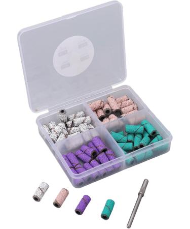 Nail Sanding Bands Mandrel Bit Foot Care Set Dead Skin Removal Professional Manicure Tool with Premium Sand Materials for Home Foot Care Ease Nail Removal and Polishing - Buy Online on GoSupps.com