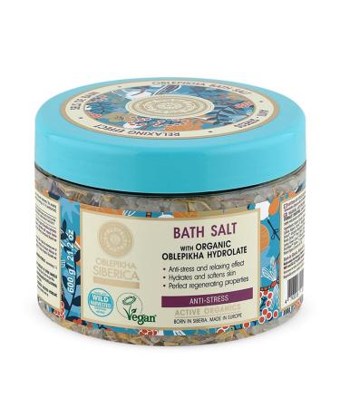 Natura Siberica Oblepikha Anti-stress Bath Salt Vegan 600g