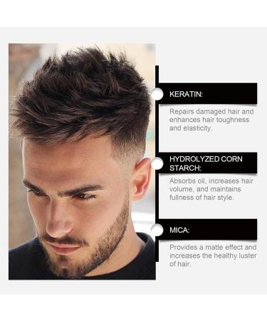 Men's Styling Powder Hair Texturizing Powder Men's Hair Texture Powder Hair Volume Powder Beard Filler At The Hair Root Natural Mattifying Hair Powder - Buy Online on GoSupps.com