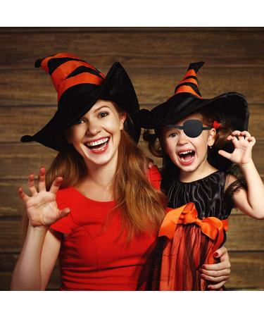 THSIREE 2 Pack Eye Patches for Kids & Adults - Adjustable Pirate Eye Patch for Amblyopia & Strabismus - Black/Blue - Buy Online on GoSupps.com