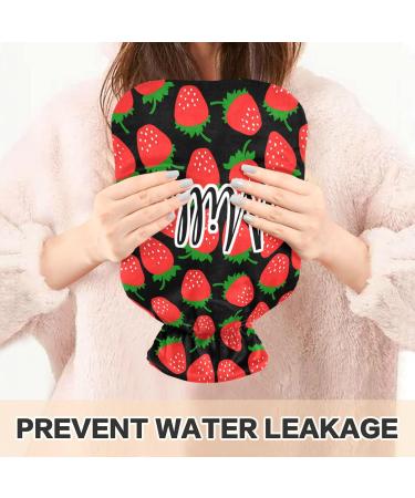 1L Customizable Hot Water Bottle with Cover - BPA Free Pain Relief for Headaches Neck & Shoulders | International Shipping - Buy Online on GoSupps.com