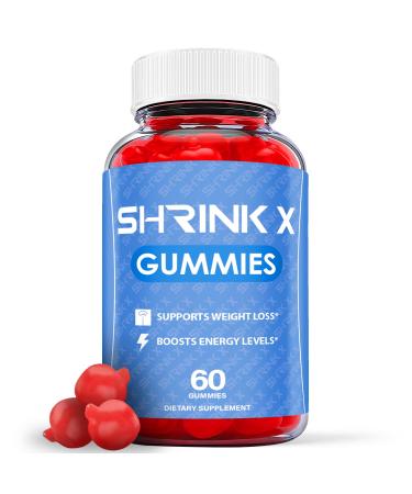 ShrinkX ACV Gummies - ShrinkX ACV Keto Gummies ShrinkX Keto Gummies with Apple Cider Vinegar - Vegan Non GMO - Advanced Formula Keto Supplement (60 Gummies)