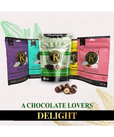 Ross Chocolate Milk Chocolate Covered Hazelnuts Sweetened with Stevia 120g (Pack of 1) - Buy Online on GoSupps.com