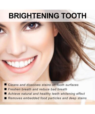 KLYso Bamboo Charcoal Teeth Whitening Toothpaste - Stain Removal Enamel Strengthening Fresh Breath Natural Deep Cleaning for A Brighter Smile(3PCS) - Buy Online on GoSupps.com