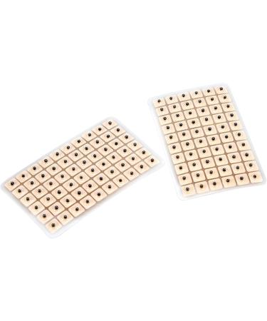 600PC Acupuncture Ear Seeds - Disposable Vaccaria Bean Tool for Pain Relief & Blood Circulation - Effective Massage Solution - Buy Online on GoSupps.com