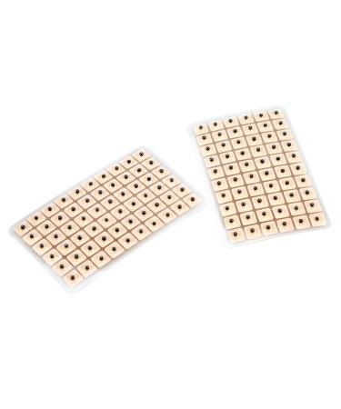 Auriculotherapy Beads 600pcs 600pcs Disposable Ear Press Seeds Vaccaria Acup Plaster Bean Acupoint Massage Tool Acupuncture