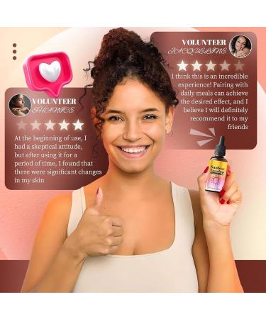 Facial Tanning Oil | Natural Glow Tanning Drops - 60ml Self-Tanning Drops for Face and Body Facial Care Oil Lotions - Buy Online on GoSupps.com
