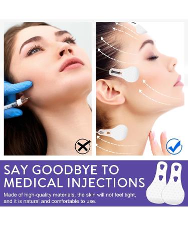 iTecFreely Face Lift Tape - 90 Pcs Ultra-Thin Invisible Face Tape for Lifting, Tightening Skin, and Hiding Facial & Neck Wrinkles - Buy Online on GoSupps.com