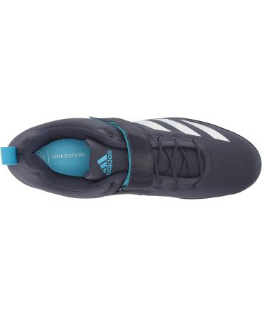 adidas Men's Powerlift 4 Weightlifting Shoe - Shadow Navy/White/Sky Rush - Size 10 - Buy Online on GoSupps.com