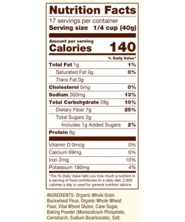 Bob's Red Mill Buckwheat Pancake and Waffle Mix 680g (Pack of 1) Buckwheat 680 g (Pack of 1) - Buy Online on GoSupps.com