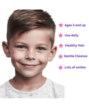 Buy Kids & Toddlers Gentle Daily Shampoo - 8 oz Tear-Free Cleanser for Sensitive Scalps | International Shipping Available - Buy Online on GoSupps.com