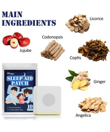 MOCIUN 50Pcs Sleep Patches | Breathable & Skin-Friendly for Safe Comfortable Sleep | International Shipping - Buy Online on GoSupps.com