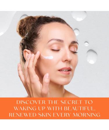 Vitamin C & Collagen Face Moisturizer - Anti-Aging Skin Tightening Night Cream - Cruelty-Free Korean Skincare for All Skin Types - 1.69 Fl. oz - Buy Online on GoSupps.com