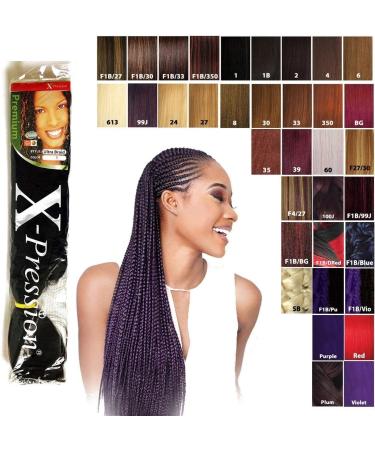 X-pression Ultra Braid Artificial Hair Extension #2 Dark Brown 210cm (3 PCS Offer) - 3 Count - Buy Online on GoSupps.com