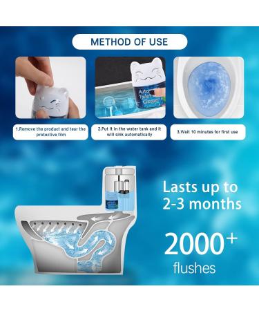Simple Life Toilet Bowl Cleaner Tablets | Automatic Long-Lasting & Easy-To-Use | Septic Safe & Powerful Stain Prevention | 1 Count - Buy Online on GoSupps.com