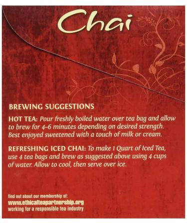 Twinings Chai Tea Bags - 20 Count (Pack of 2) | Authentic and Fragrant Blend - Buy Online on GoSupps.com