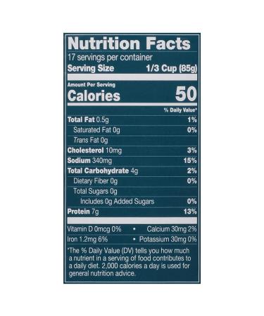 Snow's Ocean Chopped Clams Canned 51 oz - High Protein Gluten Free Seafood for Pasta Recipes - Buy Online on GoSupps.com