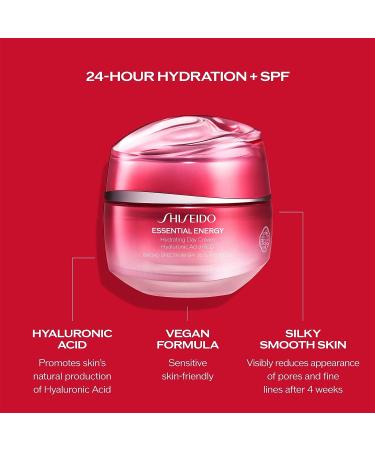 Shiseido Essential Energy Hydrating Day Cream SPF 20 50mL - Deep Intense Moisturizer - Buy Online on GoSupps.com