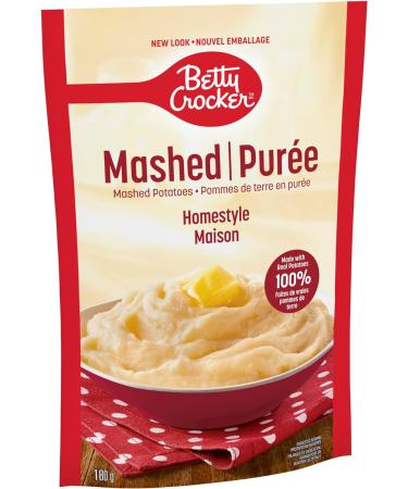 BETTY CROCKER Mashed Potatoes Homestyle Flavour Made with Real Potatoes 180 Grams Package of Mashed Potatoes - Buy Online on GoSupps.com