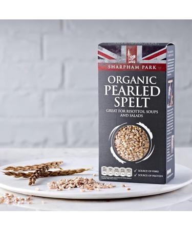 Sharpham Park Organic Pearled Spelt 500G - Buy Online on GoSupps.com