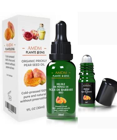 Organic cactus core oil (30ml + 5ml offered): organic cactus core kernel oil for face skin body nails and hair obtained from the seeds of the cactus fig.