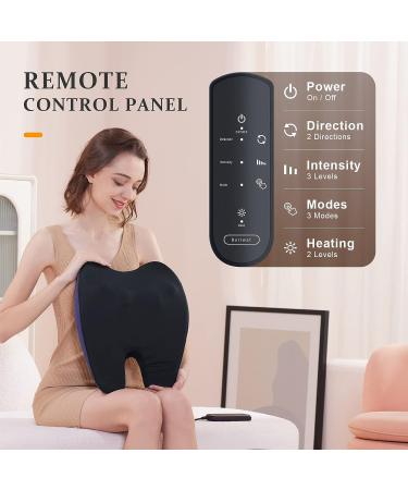 Neck Massage Device with Heat | Shiatsu 3D Back Massager Pillow for Relaxation | Perfect Gifts for Men & Women - Buy Online on GoSupps.com
