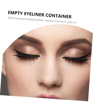 Healvian 20 Pcs Eyeliner Empty Pipe Eyeliner Tube Empty Eyelash Tube Empty Nail Oil Pen Plastic 1 count (Pack of 1) Goldenx4pcs - Buy Online on GoSupps.com