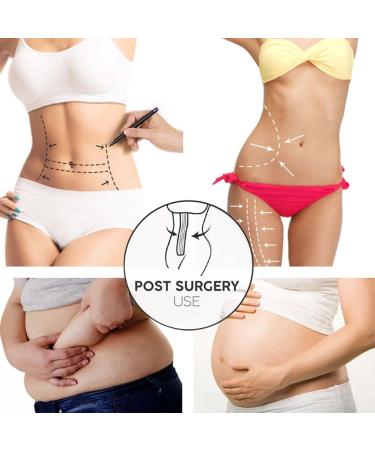 HKDYWTNB Back Brace Lumbar Support Body Shaper Slimming Waist Trainer Bandawrap Shapewear Women Control Shaper Stretch Waist Belt(Black 4M) 4M Black - Buy Online on GoSupps.com