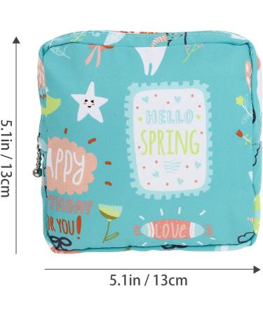 Storage Bag for Women's Bandages - 4 Pack Periodica Zip Bags | Perfect First Period Gifts for Teenage Girls - Blue - Buy Online on GoSupps.com