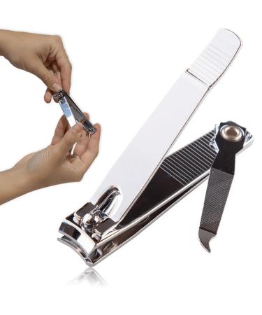 Professional Nail Clippers for Feet and Hands Perfect for Manicure and Pedicure for Adults and Children Sharp and Durable Stainless Steel Nail Clippers