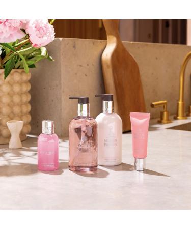 Molton Brown Delicious Rhubarb & Rose Hand Cream 40ml | Luxury Hydrating Cream for Soft Hands | International Shipping Available - Buy Online on GoSupps.com