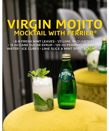 Perrier - Water with gas - Set of 6 bottles of 500 ml - Buy Online on GoSupps.com