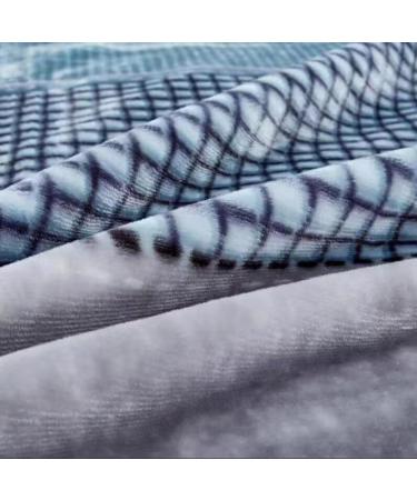 Buy Lgykumeg Fleece Blanket - Queen Size 2-Layer Soft & Warm Lightweight Throw for Couch Sofa Bed - Purple 200x230cm - International Shipping Available - Buy Online on GoSupps.com
