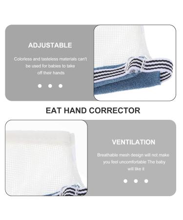 Shop Anti-Food Gloves for Toddlers - 2 Pairs of Thumb-Sucking Louten-Sitting Toy Gloves for Kids - International Shipping Available - Buy Online on GoSupps.com