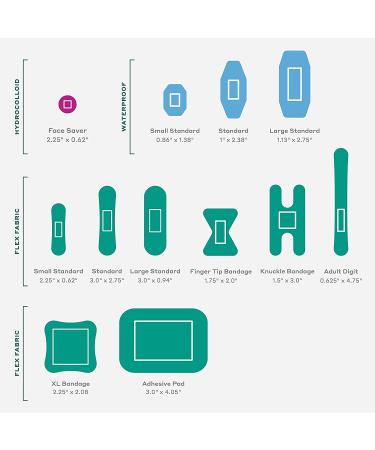 Waterproof Welly Bandages - Colorful Adhesive Fabric for Cuts & Scrapes | 39 Count Jellyfish Patterns First Aid Tin - Buy Online on GoSupps.com