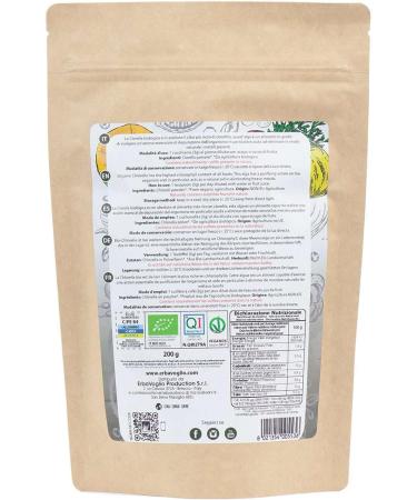  Erbavoglio Erbavoglio Organic Chlorella Powder 1 pack (1 x 200 g) - Buy Online on GoSupps.com
