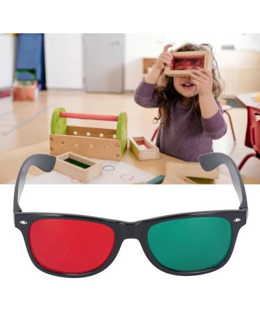 Brrnoo Color Blind Training Glasses & Poker Cards - Red & Green Vision Aids for Kids - Buy Online on GoSupps.com