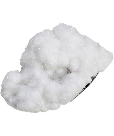 Natural Clear Quartz/Rock Crystal Druzy Cluster - Healing Gemstone Ornament - Buy Online on GoSupps.com