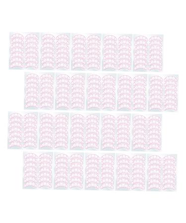 minkissy 30 Eyelash Positioning Stickers Under Eye Patches for Lash Extensions Under Eye Gel Patches for Lash Extensions Eyelash under Eye Pad Woman Extension Sticker