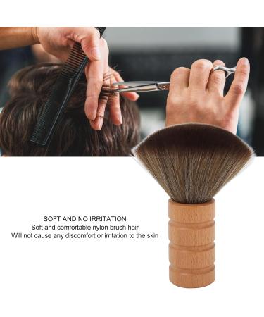 Nylon Razor Brush with Wooden Handle | Flexible Foam Brush for Professional Care | Soft & Durable Hair for Versatile Use - Buy Online on GoSupps.com