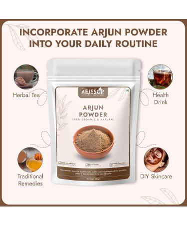 AEJESOP Arjuna Powder Arjun Bark Powder 7 oz (200g) - Buy Online on GoSupps.com