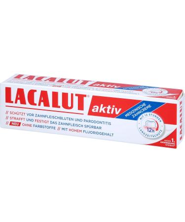 Lacalut Active Toothpaste 100 ml - Best International Shipping | Effective Dental Care - Buy Online on GoSupps.com