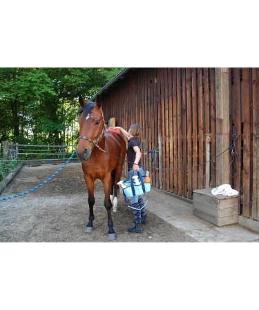 Amesbichler Horse Barn Cleaning Combat - Anti-Tangle Rake & Scratch Remover for Icelandic Horse Care | Durable Metal & String Striegel - Buy Online on GoSupps.com