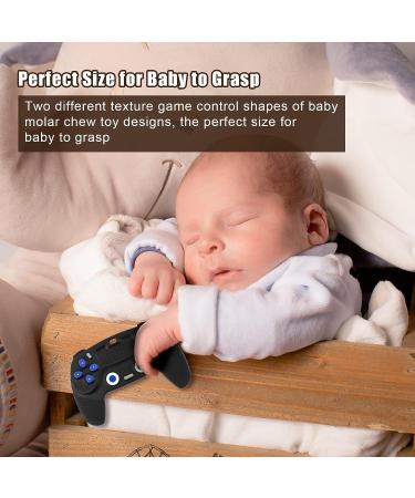 Silicone Game Controller Baby Teether Toy for Grasping Activities - Infant Educational Chew Toy for Newborn Boys and Girls - Buy Online on GoSupps.com