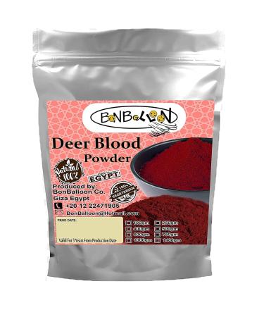 Pure & Organic Deer Blood Magic Premium Red Powder Ground Natural Dry Dried Herbal Herb Herbs Makeup No Additives No Preservatives Halal ( 17.64 oz / 500 gm )                   